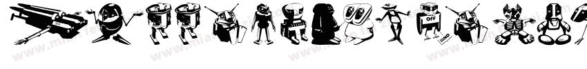 UPS Sans Extra Bold Italic字体转换